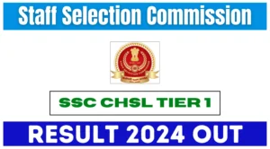 SSC CHSL Result 2024