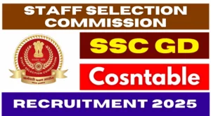 SSC GD Notification 2025