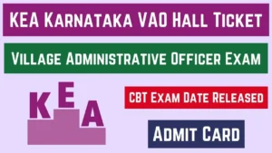 KEA VAO Exam Date 2024