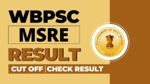 WBPSC Miscellaneous Result 2024