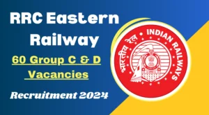 RRC Eastern Railway Recruitment 2024 Group C & D